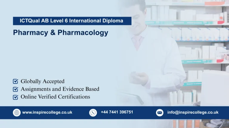 ICTQual AB Level 6 International Diploma in Pharmacy & Pharmacology