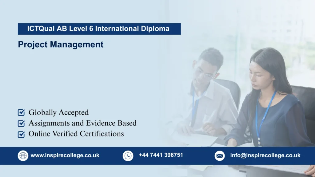 ICTQual AB Level 6 International Diploma in Project Management