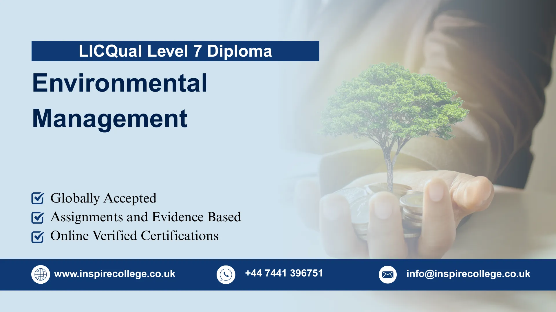 LICQual Level 7 Diploma in Environmental Management
