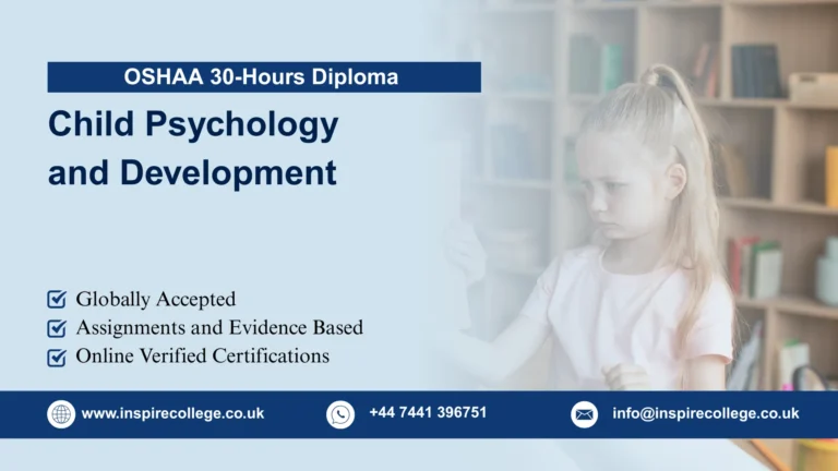 OSHAA 30-Hours Diploma in Child Psychology and Development