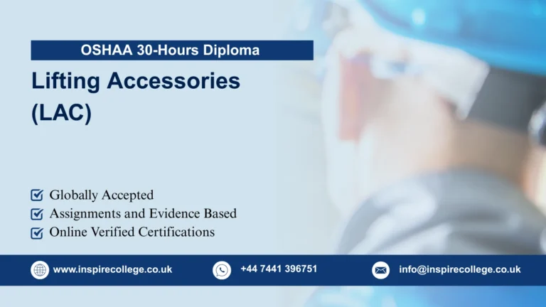 OSHAA 30-Hours Diploma in Lifting Accessories (LAC)