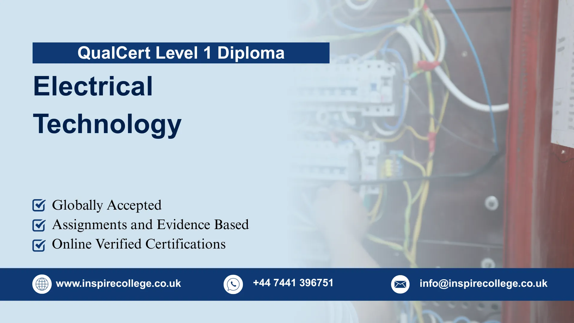QualCert Level 1 Diploma in Electrical Technology
