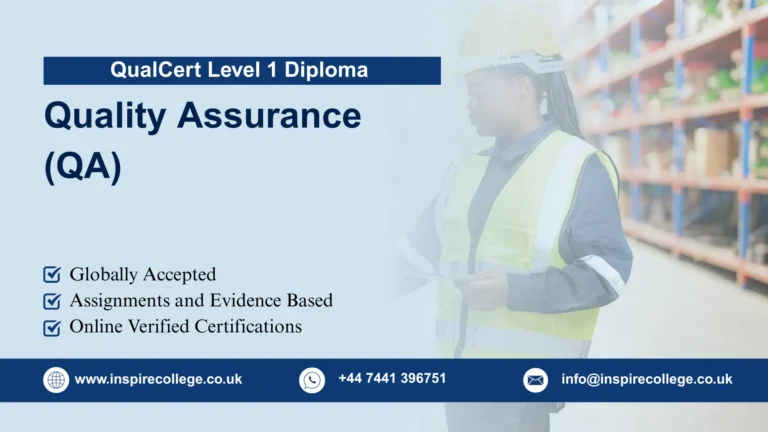 QualCert Level 1 Diploma in Quality Assurance (QA)