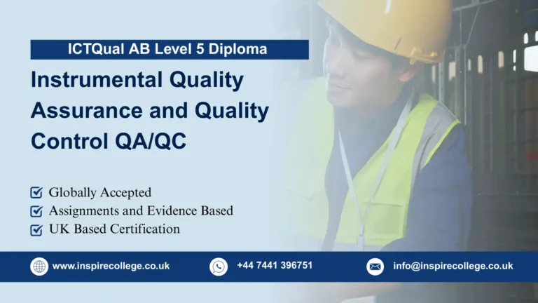 ICTQual AB Level 5 Diploma in Instrumental Quality Assurance and Quality Control QA/QC