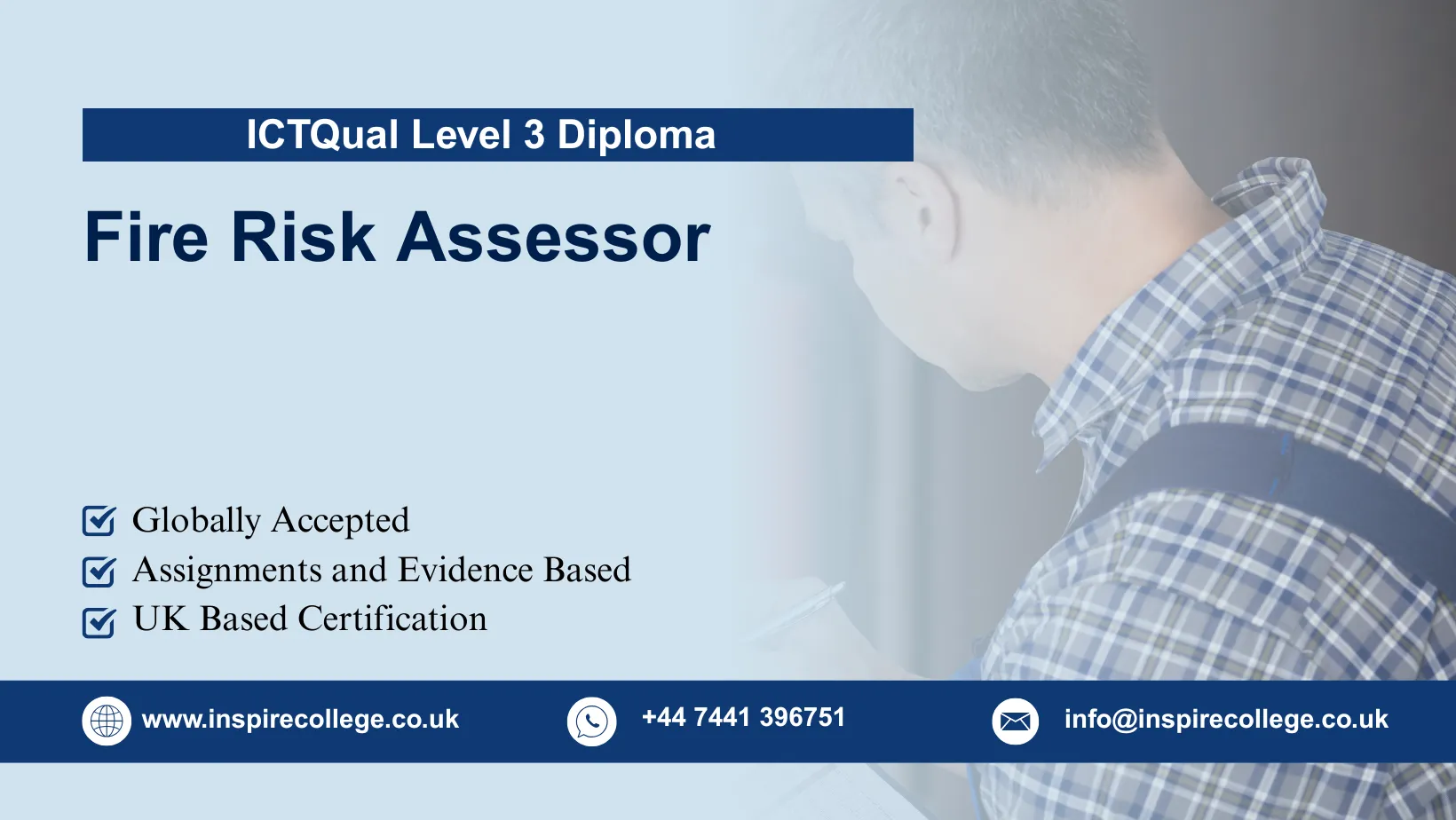 ICTQual Level 3 Diploma Fire Risk Assessor 