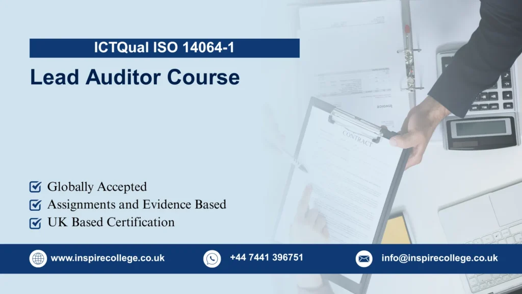 ICTQual ISO 14064-1 Lead Auditor Course
