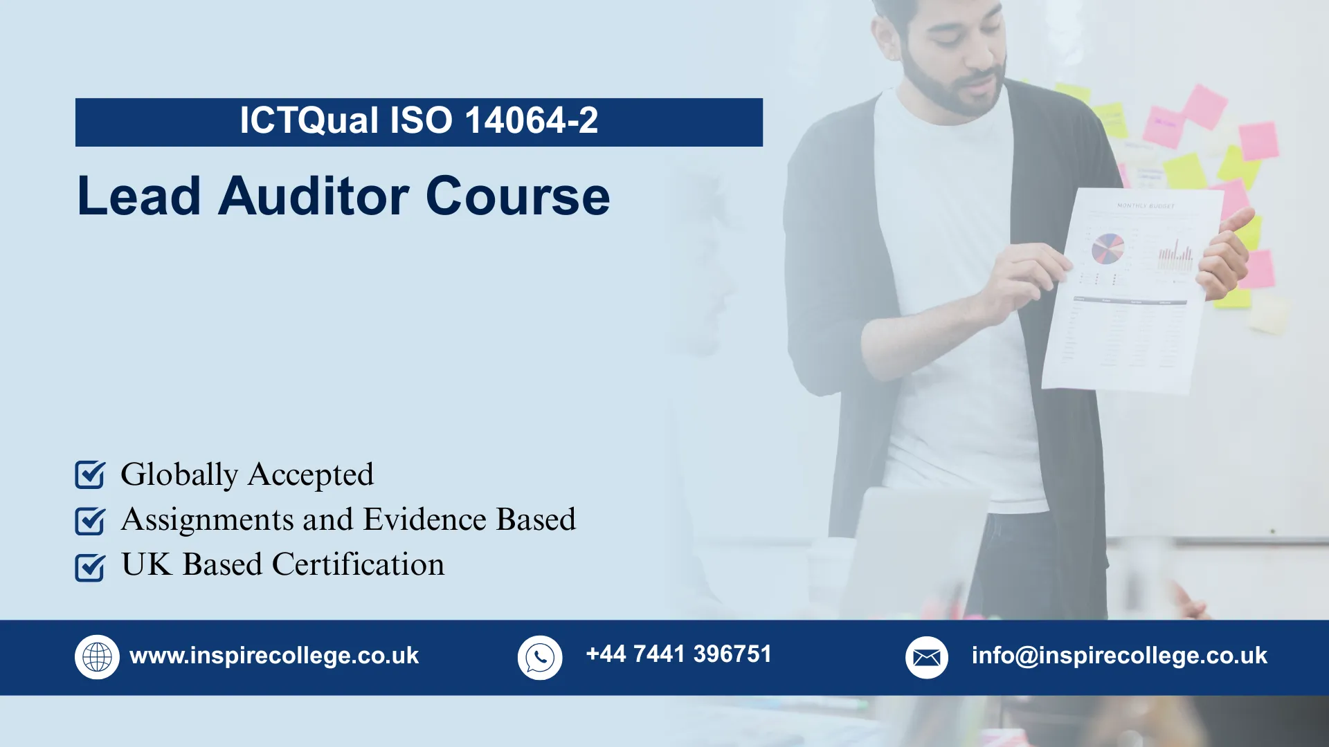 ICTQual ISO 14064-2 Lead Auditor Course