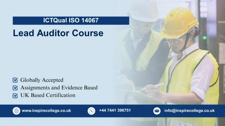 ICTQual ISO 14067 Lead Auditor Course
