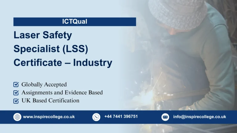 ICTQual Laser Safety Specialist (LSS) Certificate – Industry
