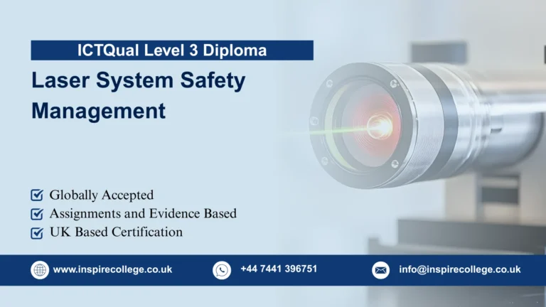 ICTQual Level 3 Diploma in Laser System Safety Management 