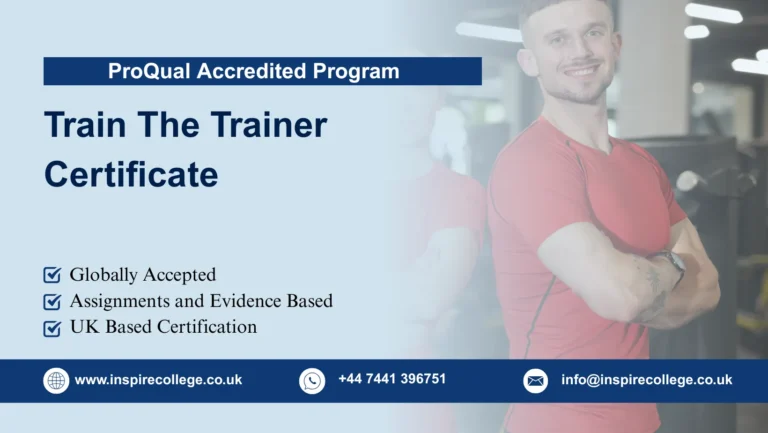Train The Trainer Certificate