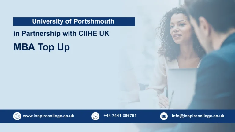 University of Portshmouth MBA Top Up