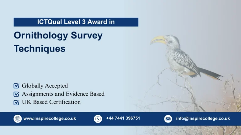 ICTQual Level 3 Award in Ornithology Survey Techniques