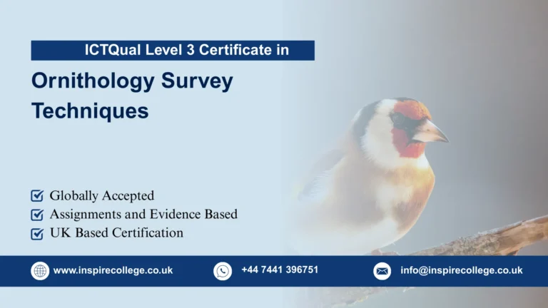 ICTQual Level 3 Certificate in Ornithology Survey Techniques
