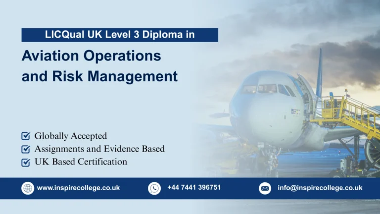 LICQual UK Level 3 Diploma in Aviation Operations and Risk Management