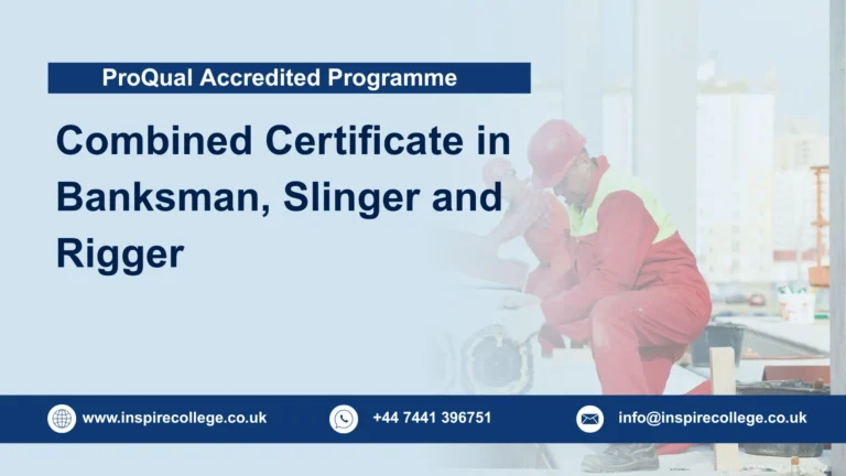 ProQual Accredited Combined Certificate in Banksman, Slinger and Rigger