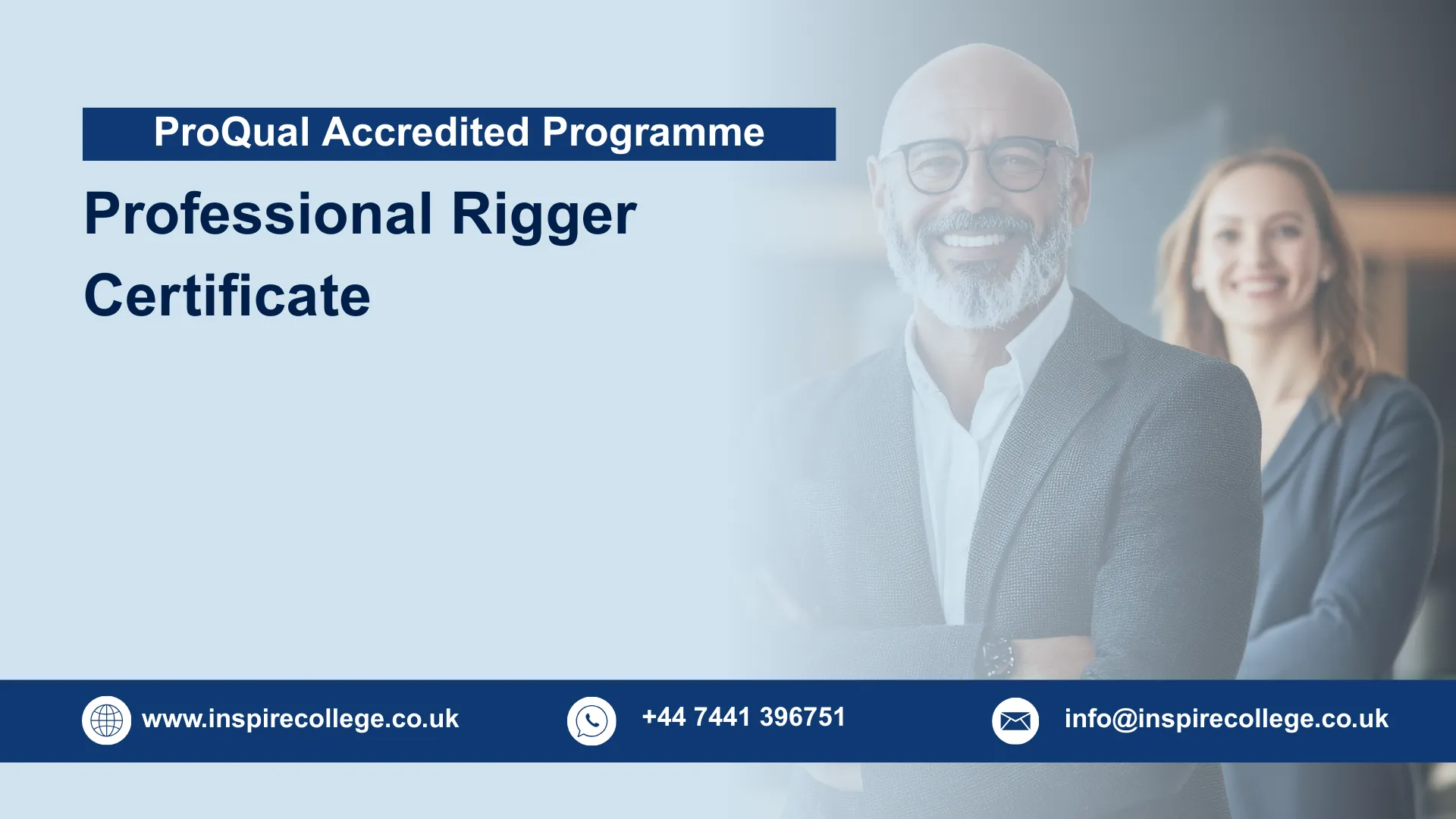 ProQual Accredited Professional Rigger Certificate