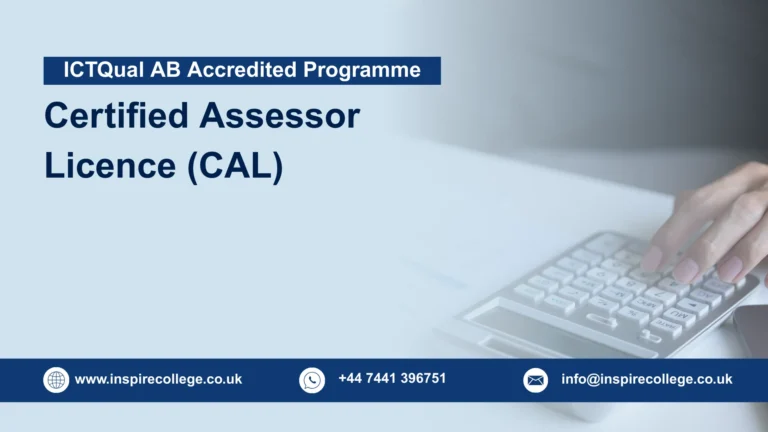 ICTQual AB Accredited Certified Assessor Licence (CAL)