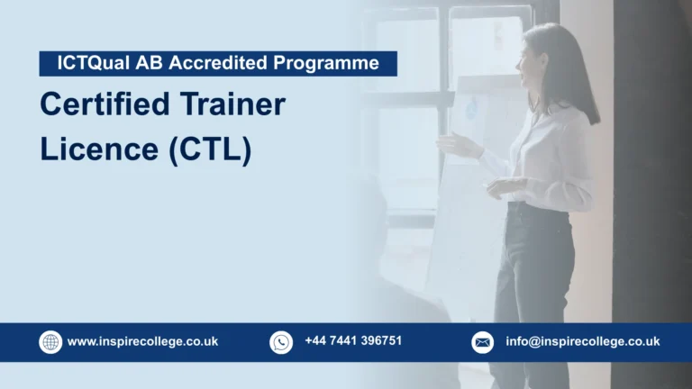 ICTQual AB Accredited Certified Trainer Licence (CTL)