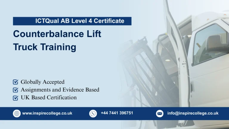ICTQual AB Level 4 Certificate Counterbalance Lift Truck Training