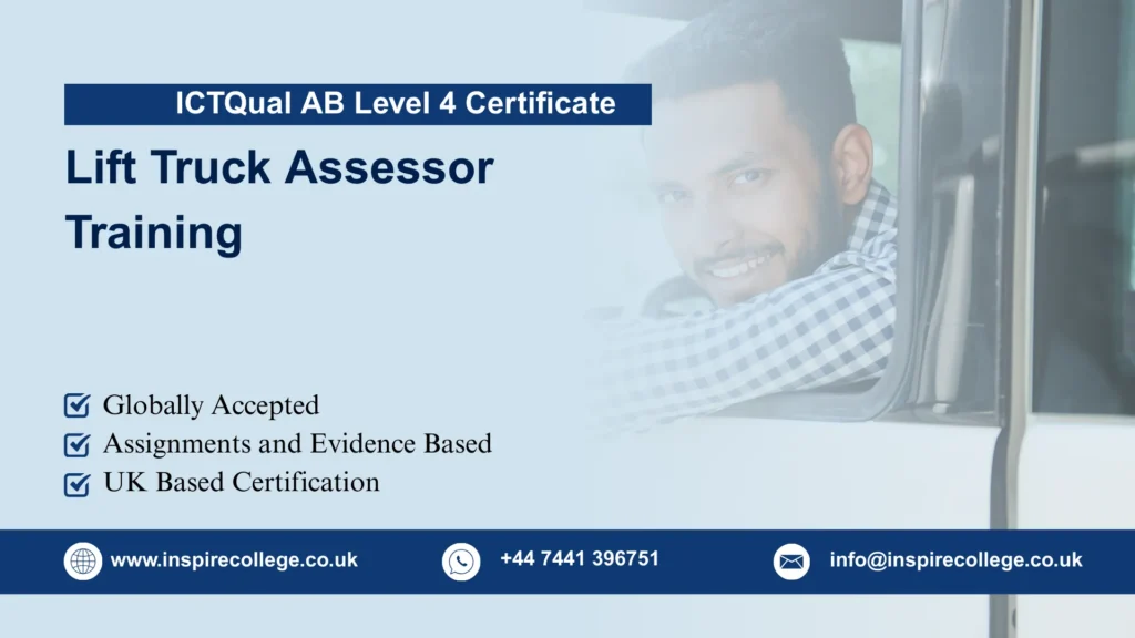 ICTQual AB Level 4 Certificate Lift Truck Assessor Training