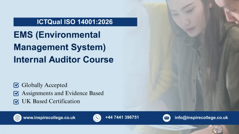 ICTQual ISO 14001:2026 EMS (Environmental Management System) Internal Auditor Course