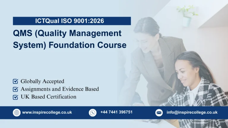 ICTQual ISO 9001:2026 QMS (Quality Management System) Foundation Course