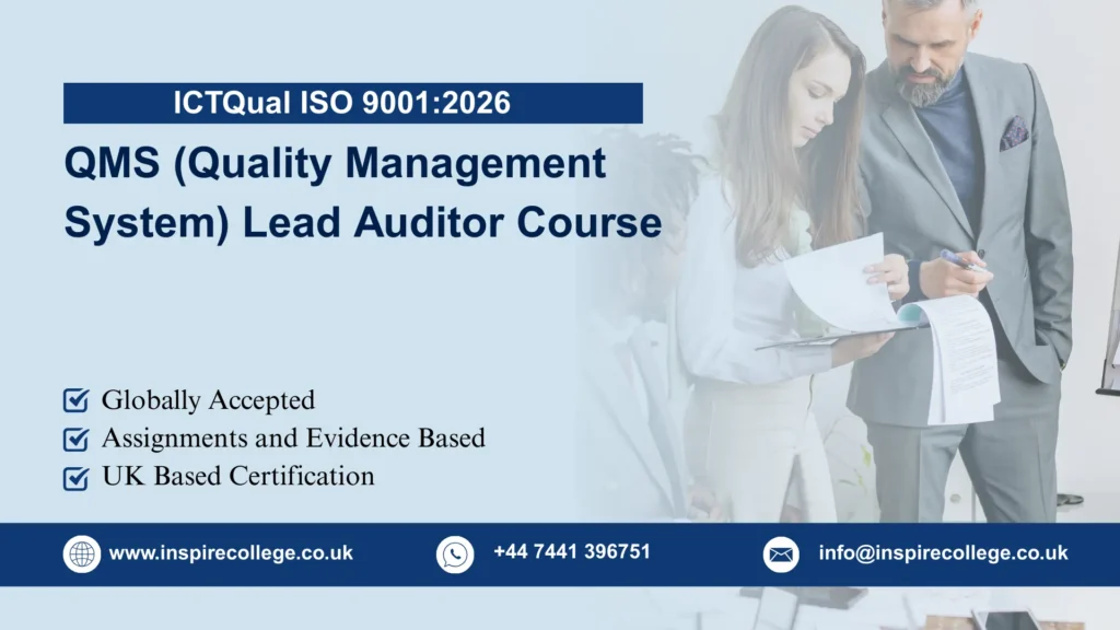 ICTQual ISO 9001:2026 QMS (Quality Management System) Lead Auditor Course