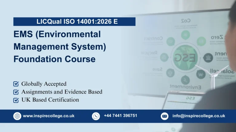 LICQual ISO 14001:2026 EMS (Environmental Management System) Foundation Course