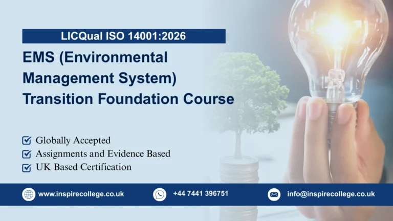 LICQual ISO 14001:2026 EMS (Environmental Management System) Transition Foundation Course