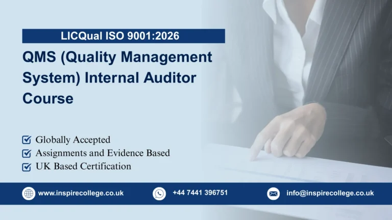 LICQual ISO 9001:2026 QMS (Quality Management System) Internal Auditor Course