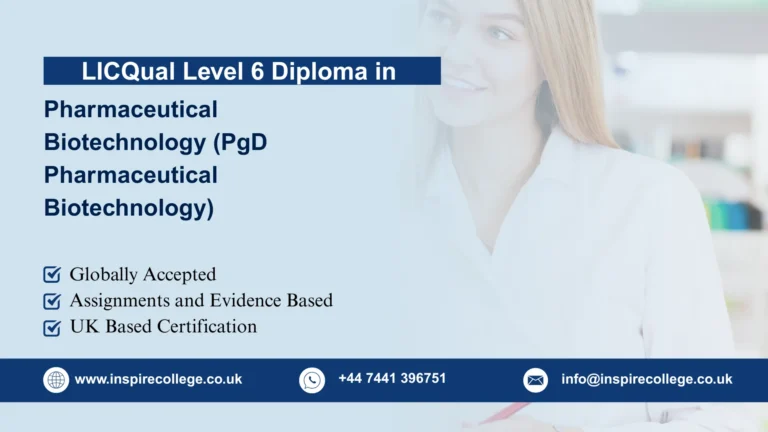 LICQual Level 7 Postgraduate Diploma in Specialty Pharmacy (PgD Specialty Pharmacy)