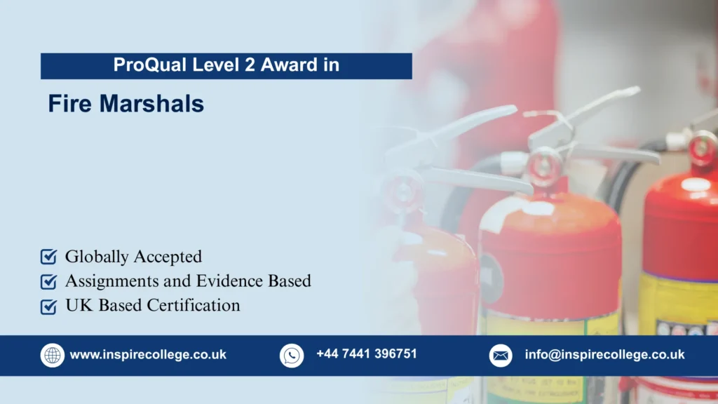 ProQual Level 2 Award for Fire Marshals
