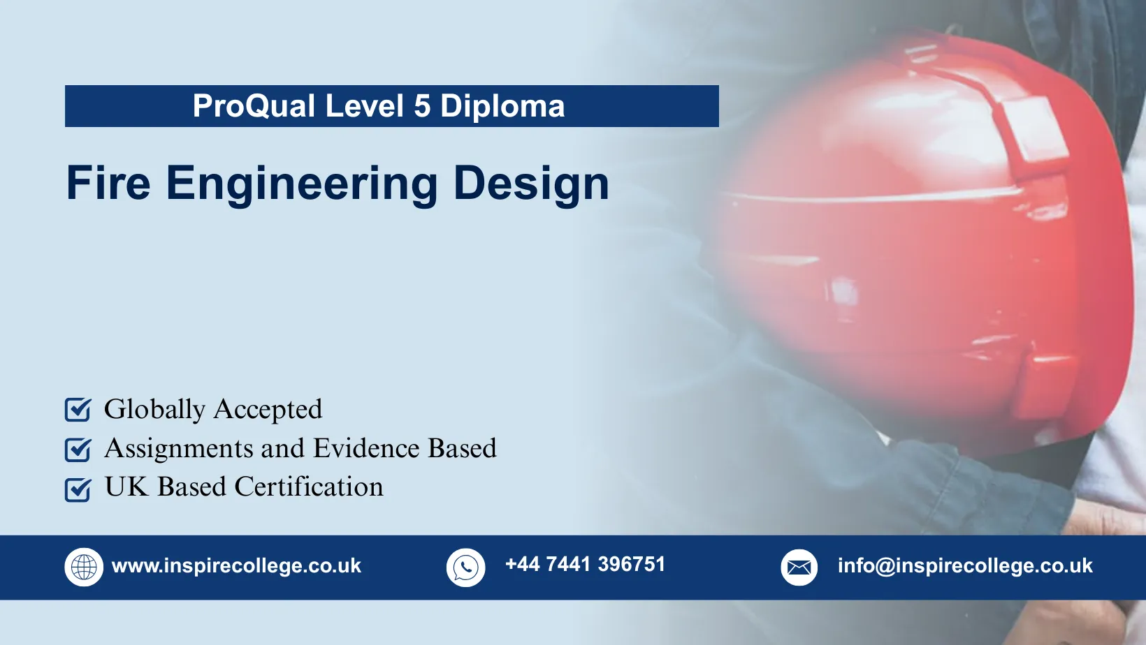 Fire Engineering Lessons ProQual Level 5 Diploma in Fire Engineering Design