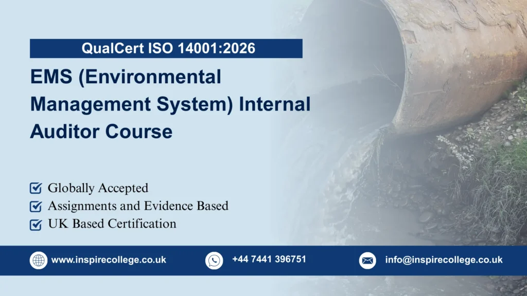 QualCert ISO 14001:2026 EMS (Environmental Management System) Internal Auditor Course
