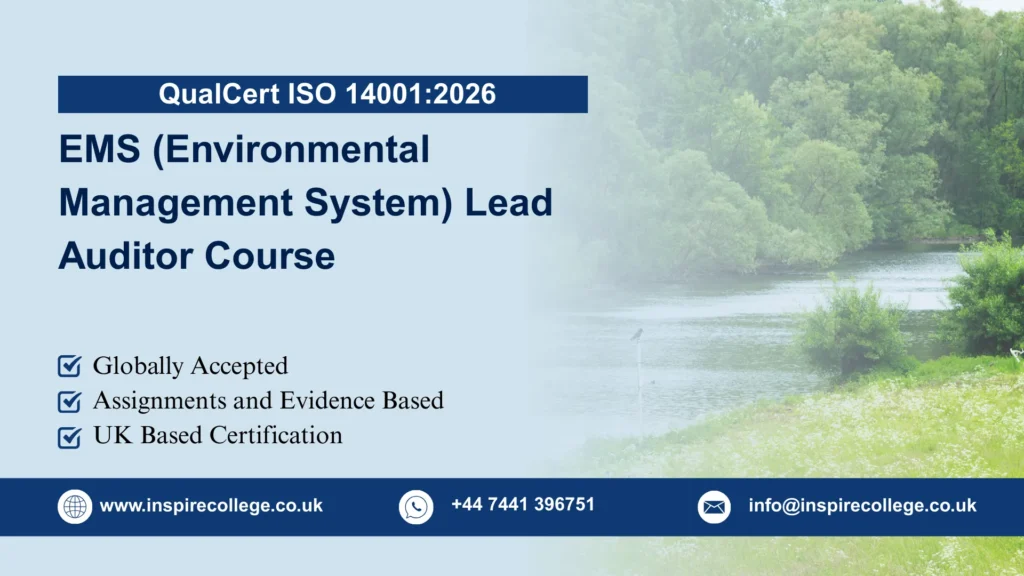 QualCert ISO 14001:2026 EMS (Environmental Management System) Lead Auditor Course