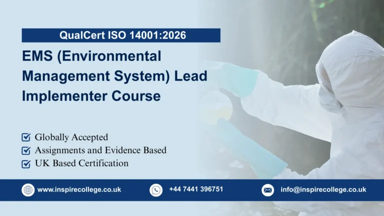 QualCert ISO 14001:2026 EMS (Environmental Management System) Lead Implementer Course