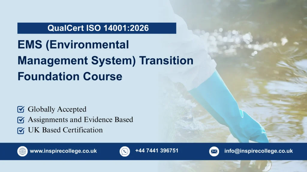 QualCert ISO 14001:2026 EMS (Environmental Management System) Transition Foundation Course