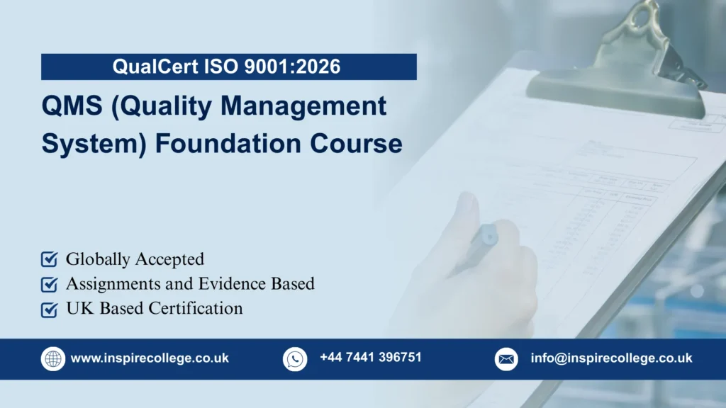 QualCert ISO 9001:2026 QMS (Quality Management System) Foundation Course