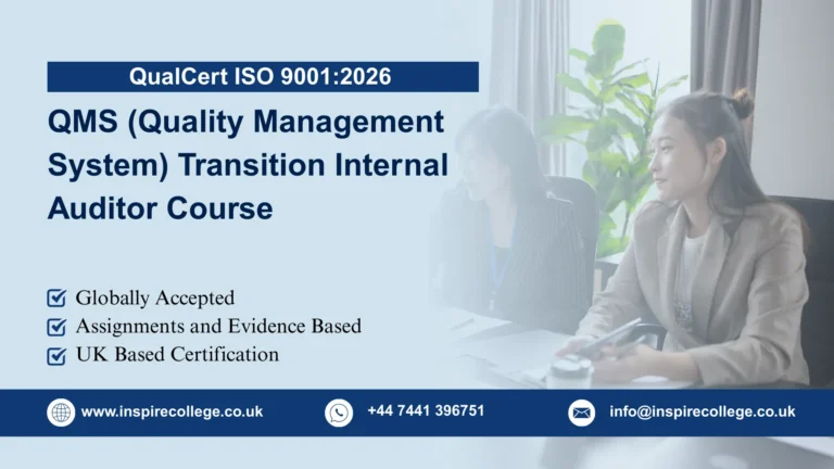 QualCert ISO 9001:2026 QMS (Quality Management System) Transition Internal Auditor Course