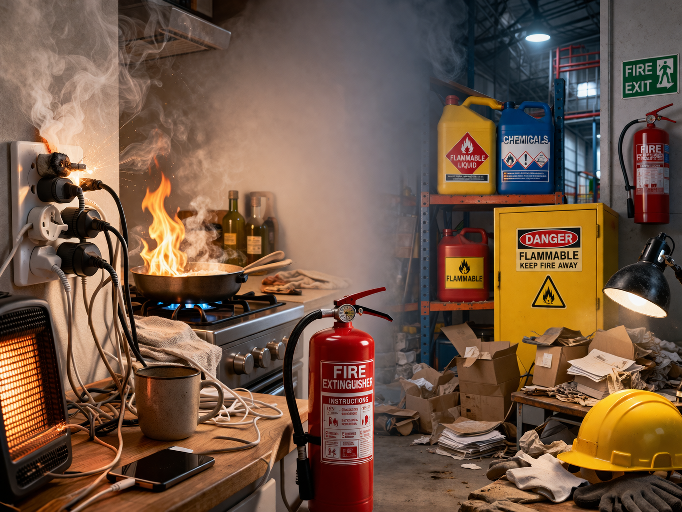 Top 10 Fire Hazards in Workplace & Home (Prevention Guide 2026) | 2026