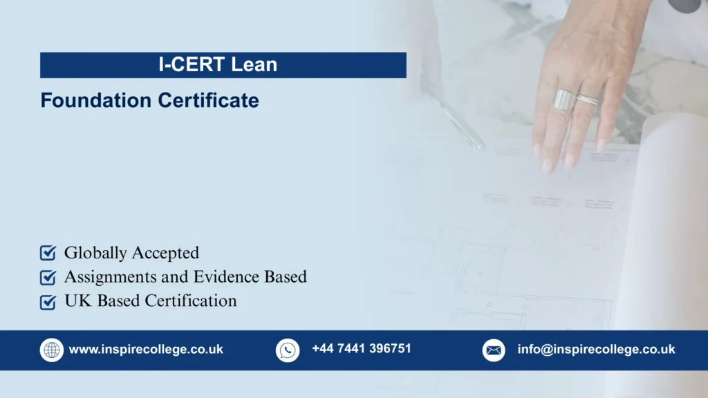 I-CERT Lean Foundation Certificate