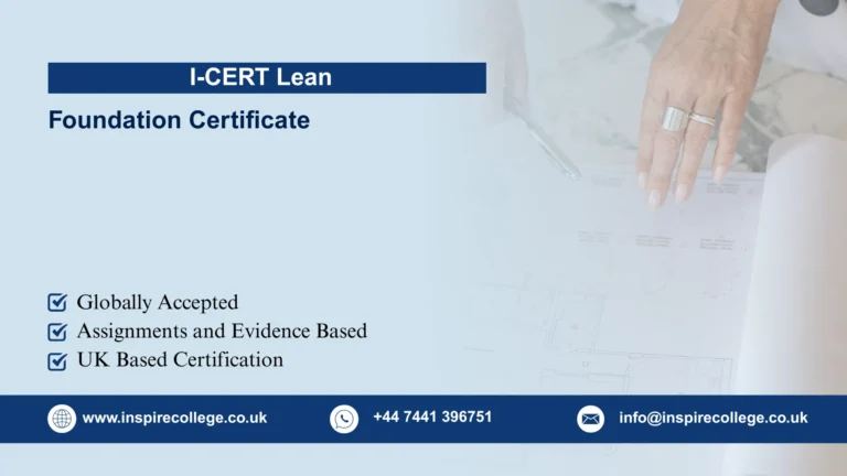 I-CERT Lean Foundation Certificate