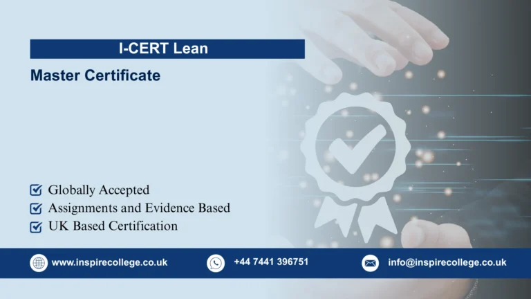 I-CERT Lean Master Certification