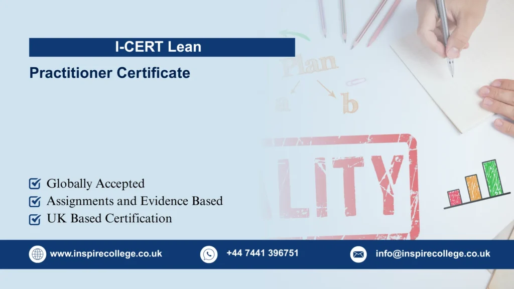 I-CERT Lean Practitioner Certification
