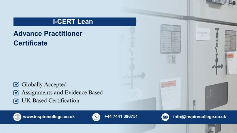 I-CERT Lean Advanced Practitioner Certification