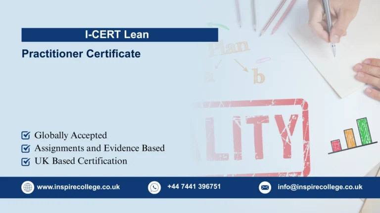 I-CERT Lean Practitioner Certification