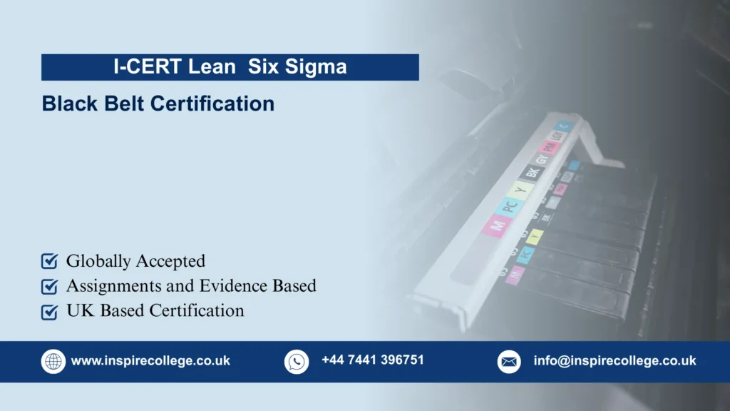 I-CERT Lean Six Sigma Black Belt Certification