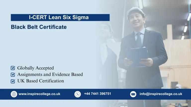 I-CERT Lean Six Sigma Black Belt Certification