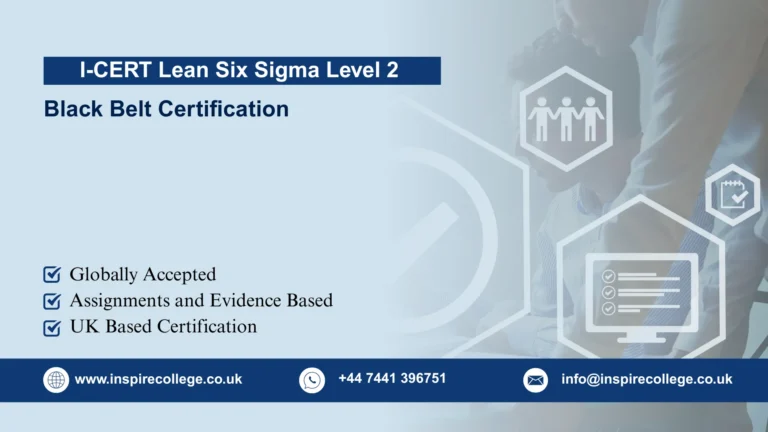 I-CERT Lean Six Sigma Black Belt Level 2 Certification